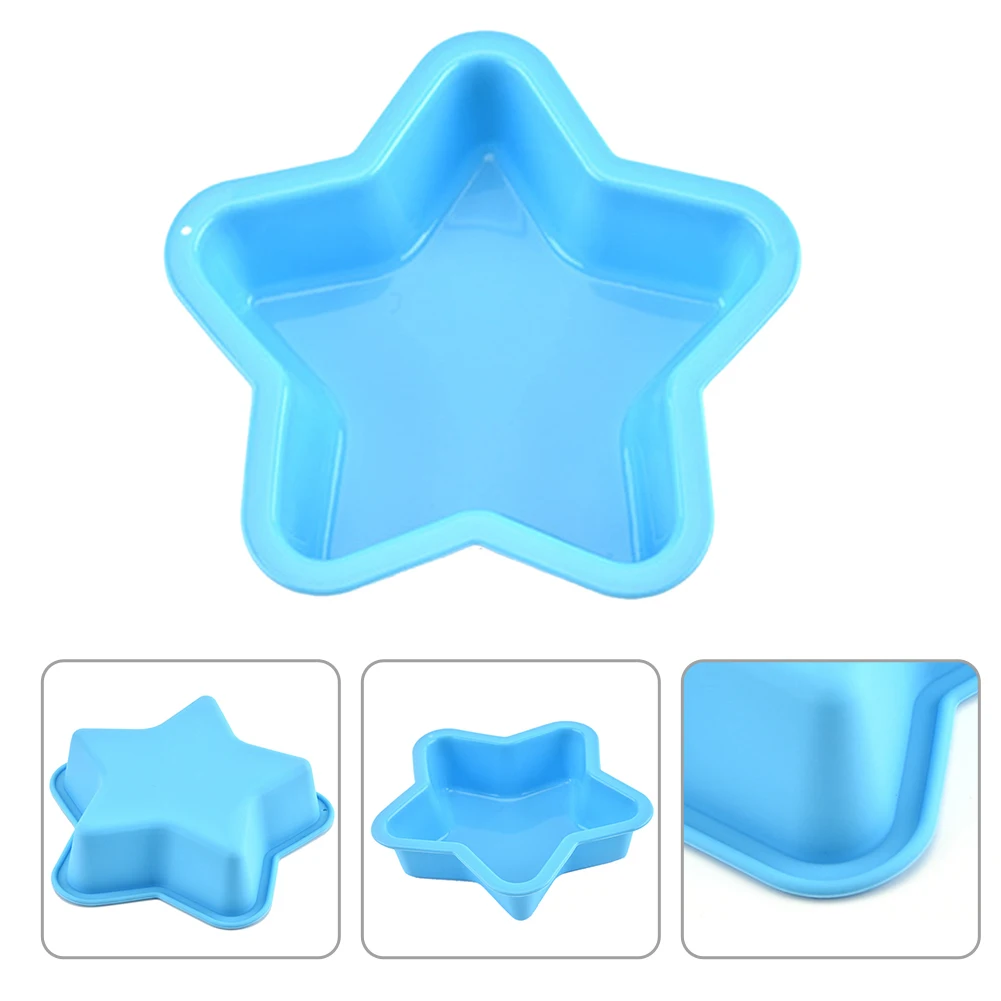 3D забавная рыба Звезда Детская форма для торта сахарные конфеты формы шоколада