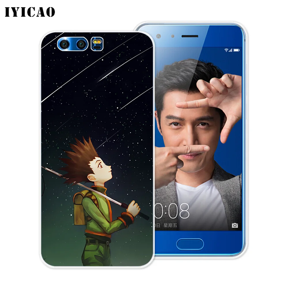 IYICAO hunter x мультяшный Мягкий силиконовый чехол для Huawei Y9 Y7 Y6 Prime 2018 Honor 8C 8X 8 9 10 Lite 7X 7C