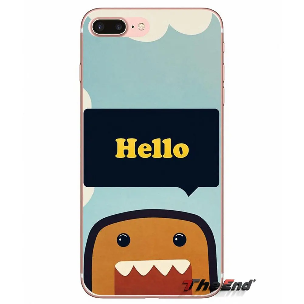 Прозрачные мягкие чехлы domo kun для Samsung Galaxy J1 J2 J3 J5 J7 A3 A5 A7 2015 2016 2017 J330 J530 J730 |