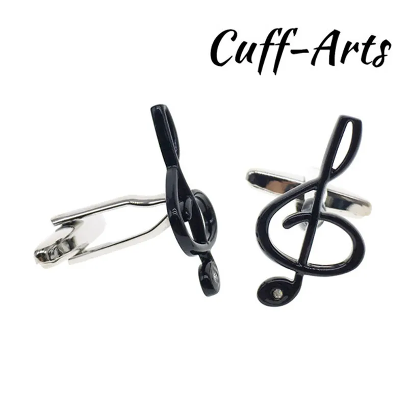 

Cuffarts Simple Music Cufflinks Business Men Shirt Cuff Button for Gentleman Wedding Jewelry Gifts Cuff Link Gemelos C10027