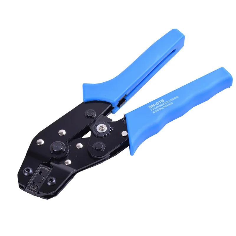 SN-28B SN-01C SN-01BM Pin обжимной инструмент HCS обжимные плоскогубцы 2,54 мм 3,96 мм 28-18AWG щипцы 0,1-1,0 мм квадратный Dupont обжимной инструмент - Цвет: SN-01B