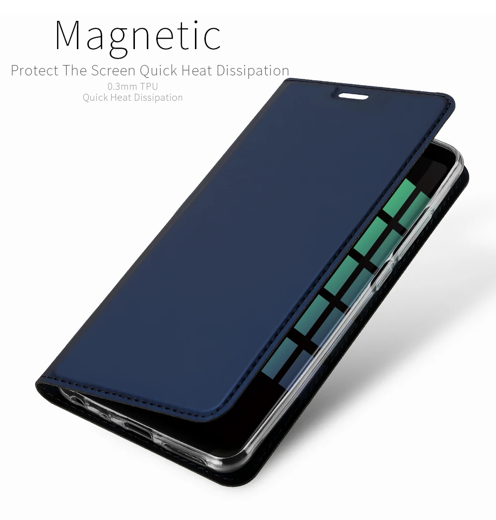 DUX DUCIS роскошный кожаный чехол-книжка для Xiaomi Redmi Note 5 Pro Xiomi Note5 Global чехол-бумажник |
