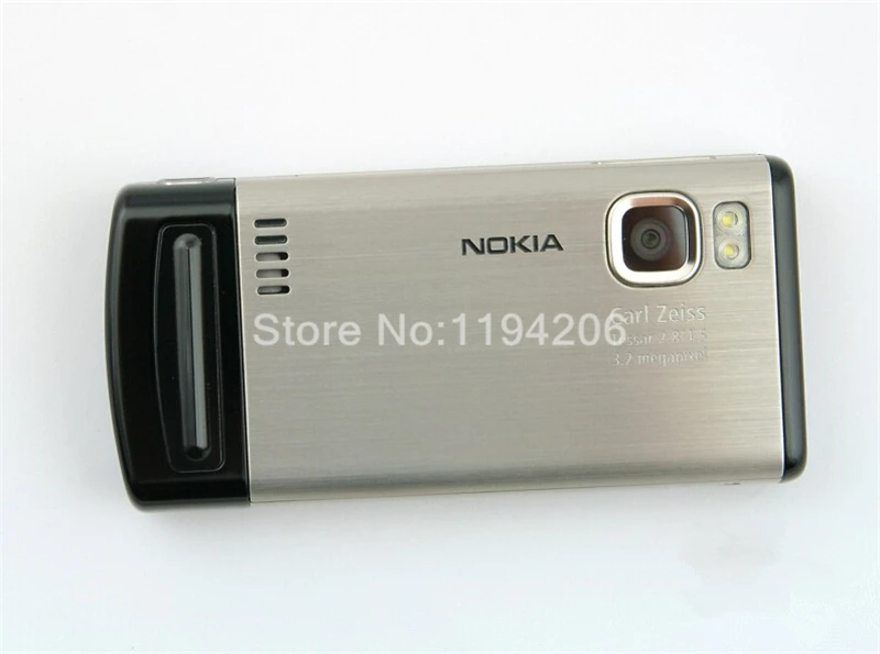 Оригинальный Телефон Nokia 6500 S мобильный телефон 3.2MP Камера Bluetooth Разблокирована