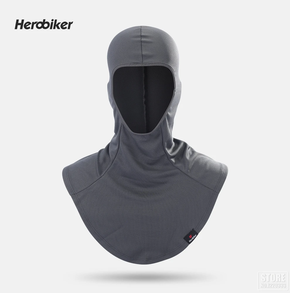 HEROBIKER мото маска Балаклава мотоцикл уход за кожей лица щит анфас маска для лица велосипедная дышащая Motorsiklet маска Moto
