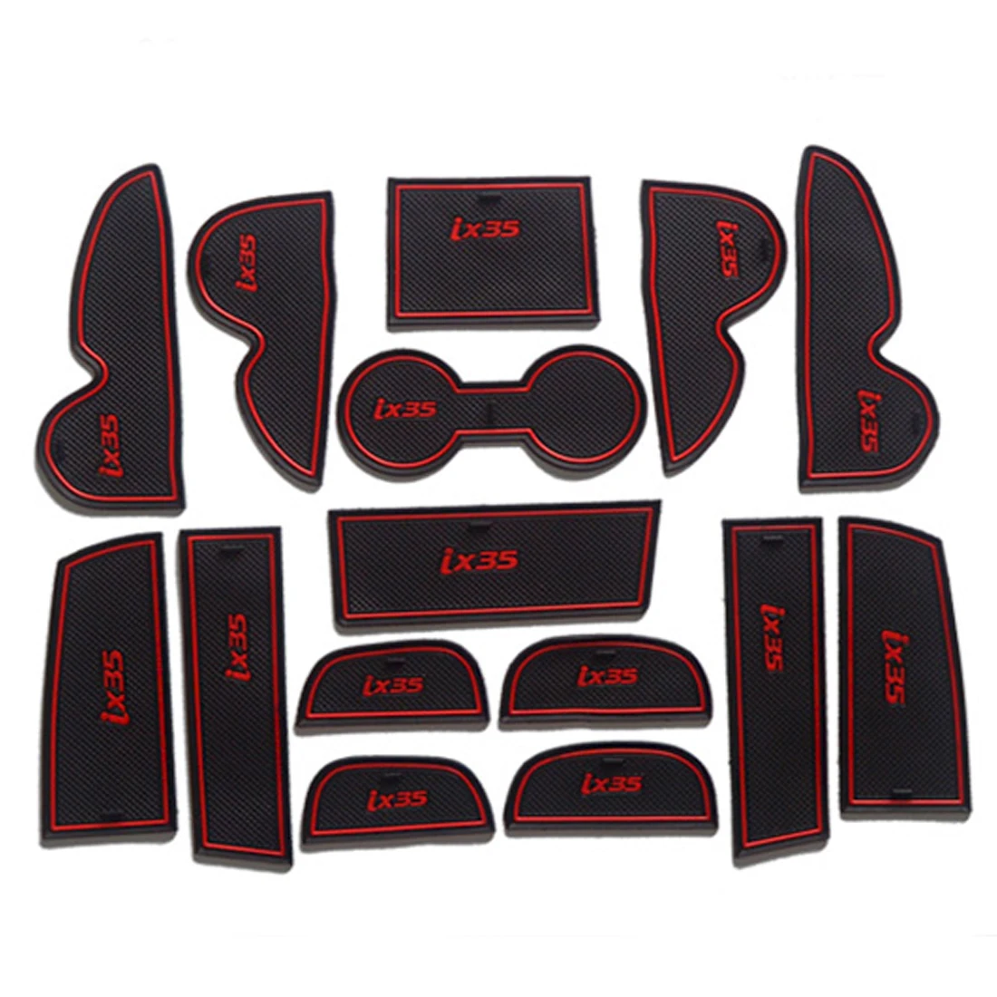 Резиновые Нескользящие коврики для Hyundai IX35 2009 2012 2013 2014 2015 15 шт.|mat mat|mat for carmat hyundai |