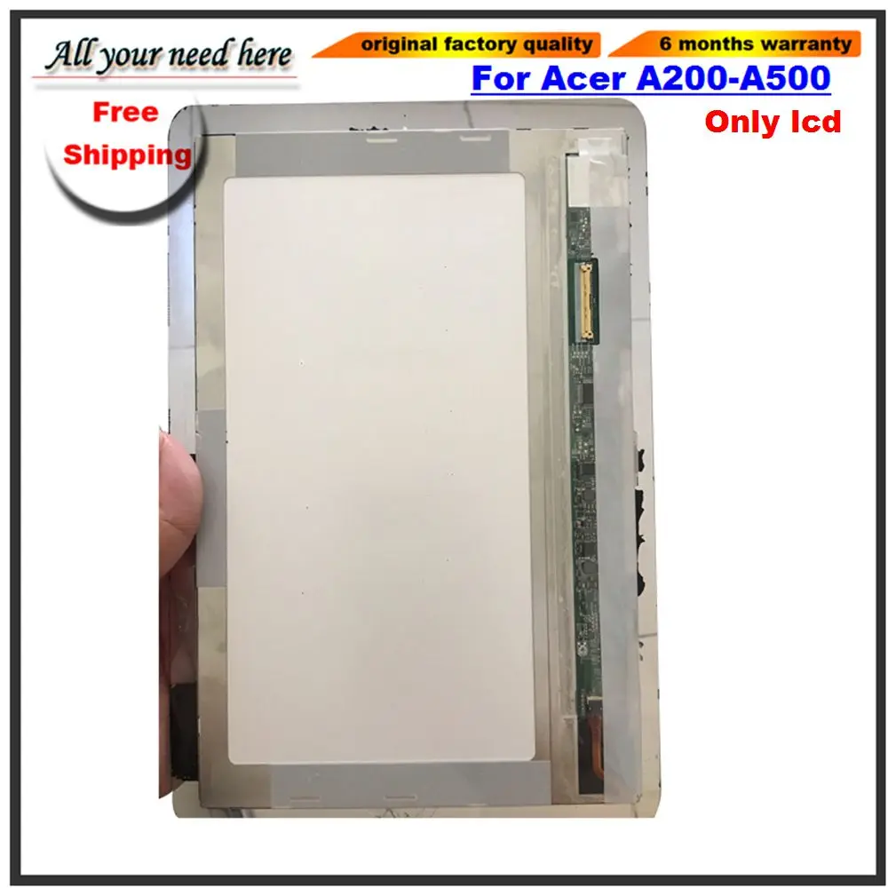 100% тест ЖК дисплей панель экран монитор модуль для Acer Iconia Tab A200 A500 B101EW05 V.1 только