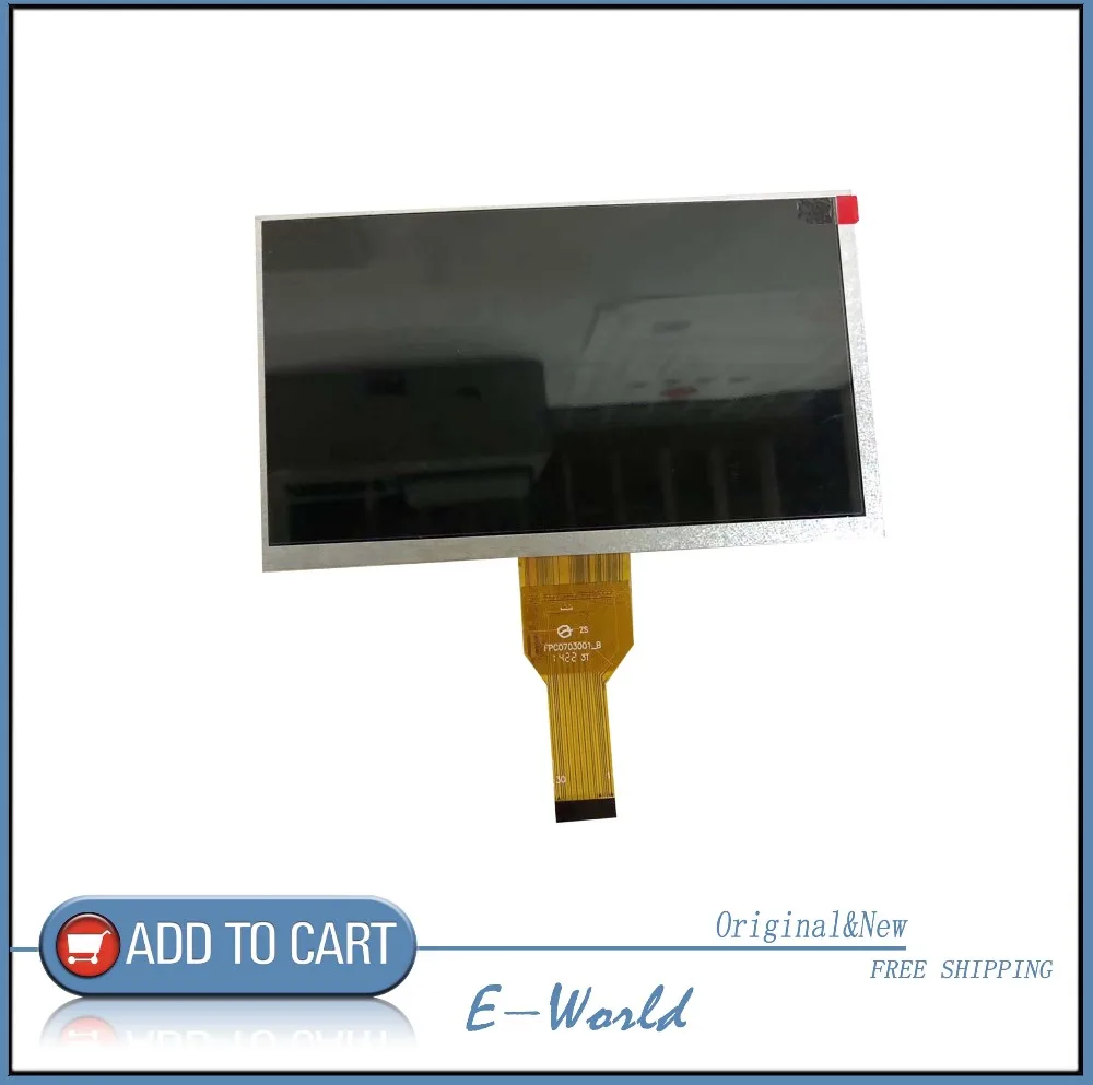 

Original 7inch LCD screen FPC0703001_B FPC0703001 for tablet pc free shipping