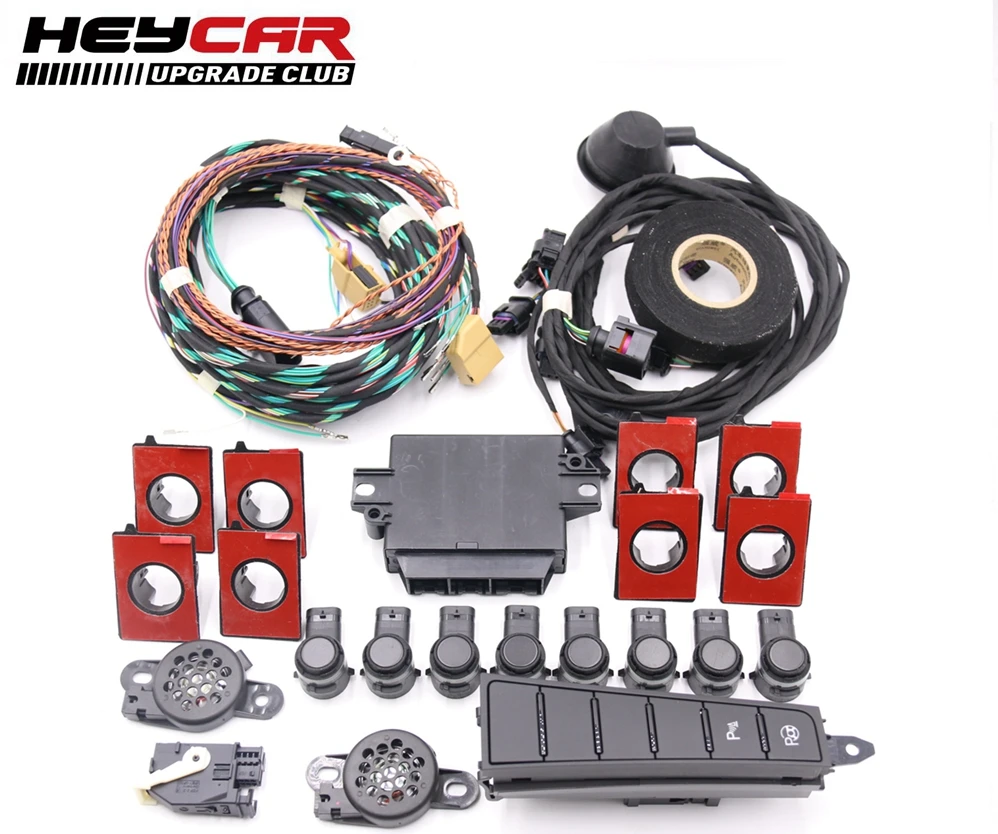 Для Passat B7 CC Park Pilot Front и Rear 8 Sensor 8K PDC OPS 56D 919 475 A / 18D 475|8 sensors|rear sensorfront sensor |