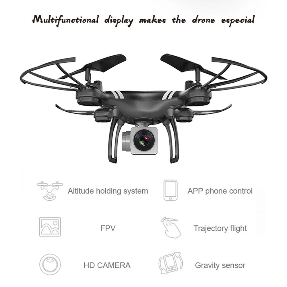 Phoota 2 4 GHz 4CH 6-осевой WIFI FPV HD 2.0MP камера фото набор высота g-сенсор приложение
