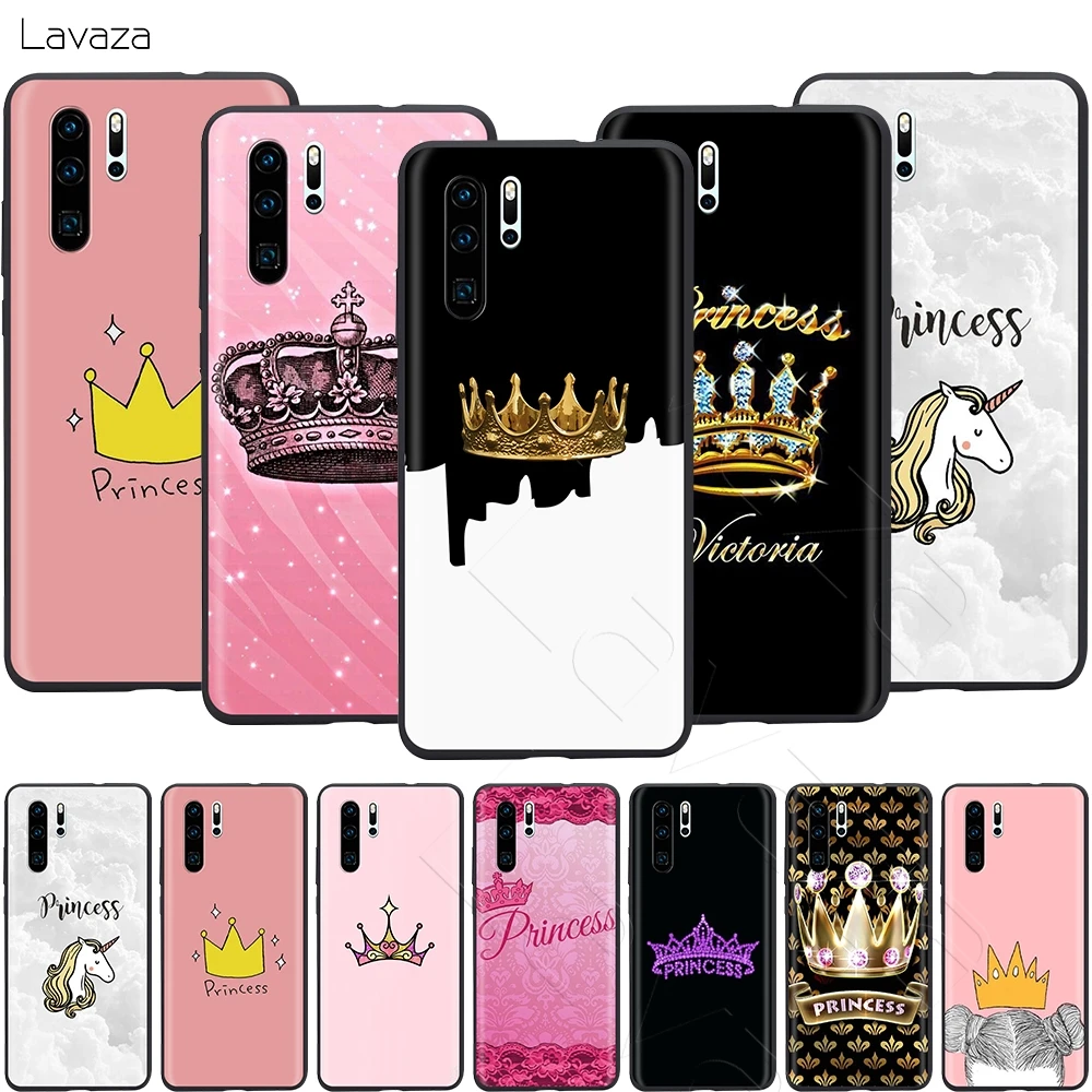 Lavaza Princess Crown Case for Huawei Mate 30 20 Honor 6a 7a 7c 7x 8C 8x 9 10 Nova 3i 3 Lite Pro Y6 2018 |