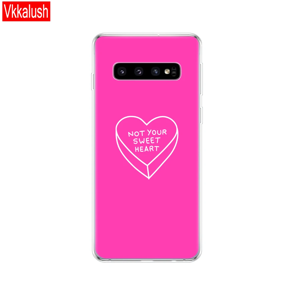 80248 Для samsung Galaxy S10 чехол S10Plus чехол Чехол из силикона и ТПУ для телефона с S10 E чехол на samsung S10 плюс G975F S 10 SM-G973F чехол - Цвет: 80248