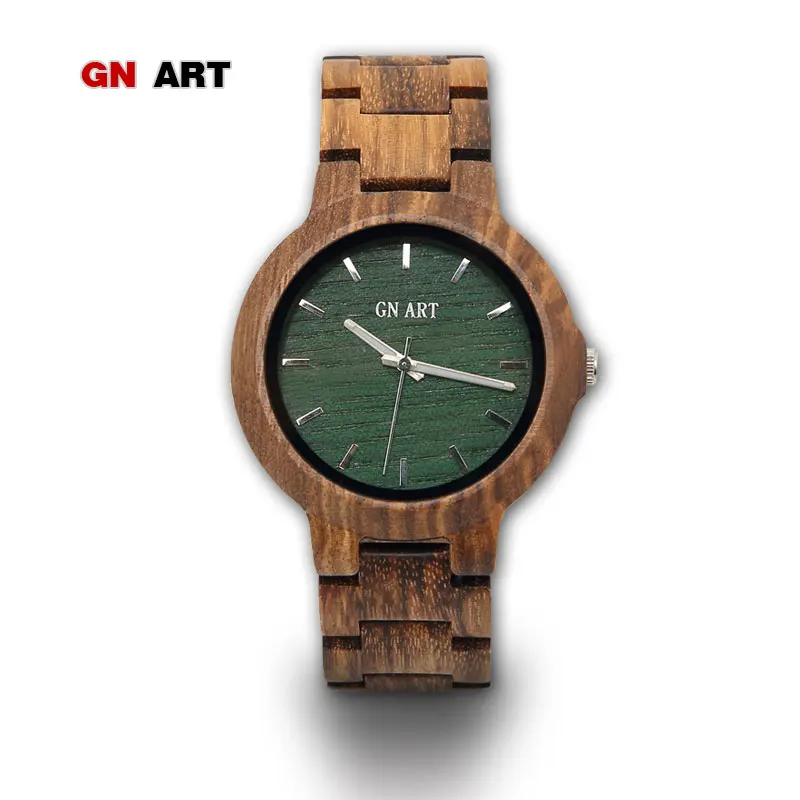GNART10 мужские деревянные часы relogio masculino reloj hombre 2018 ручной работы подарки для мужчин