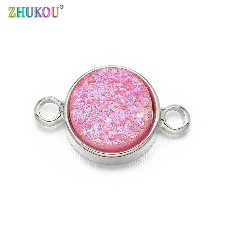 Латунный кубический цирконий 9 мм круглые аксессуары для бижутерии сделай сам