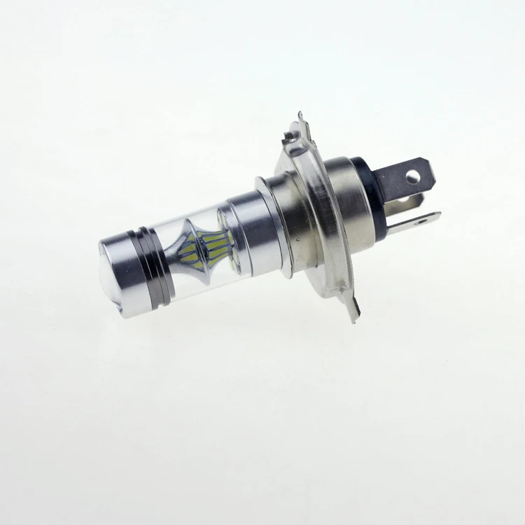 2 шт. 100 Вт H4 Samsung 3030 чип 20 SMD 6500k Ярко-белый светодиодный противотуманный DRL дневные