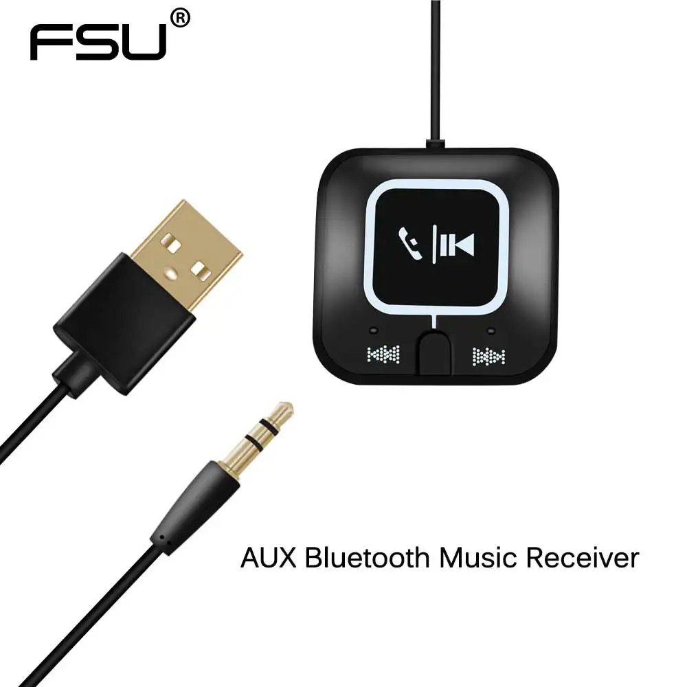 FSU Bluetooth автомобильный комплект музыкальный приемник адаптер для автомобиля Aux с 3