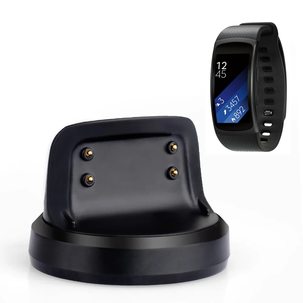 Dock Charger for Samsung Galaxy Gear Fit 2 SM-R360 Smart Bracelet Portable Replacement Magnetic Charging Cradle | Электроника