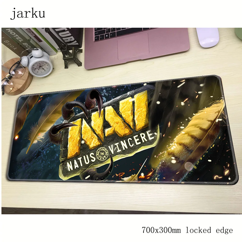 Геймерский коврик для мыши natus vincere x 3 мм большой игровой locrkand аксессуары ноутбука