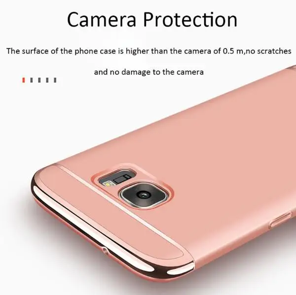 Роскошные Жесткий покрытие съемный Fundas чехол для Samsung Galaxy A3 A5 A7 2017 J1 J3 J5 J7 Prime 2016 S6 S7