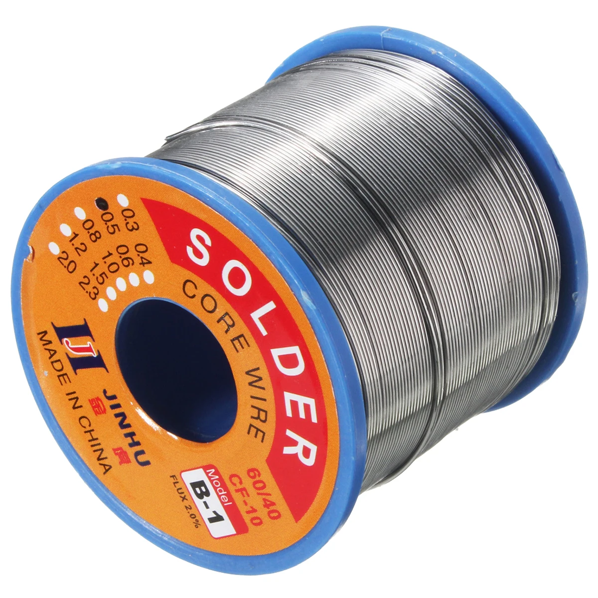 JINHU 400g 60/40 Tin lead Solder Flux Wire Rosin Core Soldering Roll 1.2Mm | Инструменты