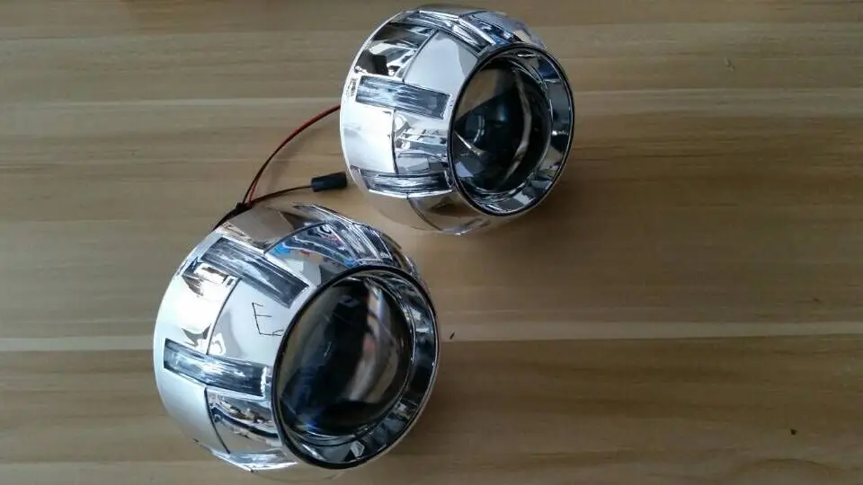Биксеноновые HID Проекционные линзы KUNFINE 2 шт./лот 3 0 дюйма с дальним и ближним
