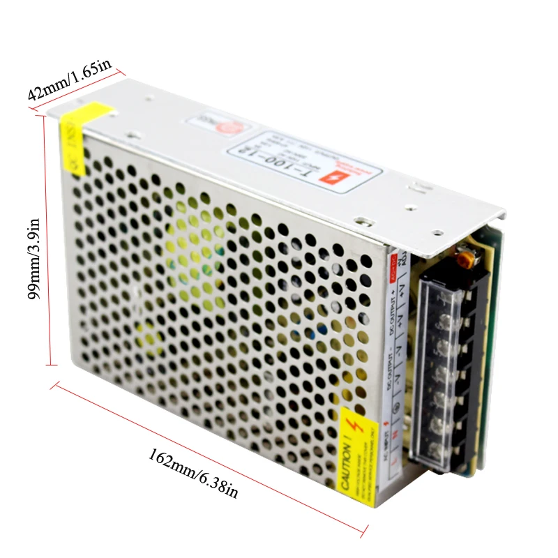 Dc 12V блок питания светодиодной ленты 8.5A 100W переключатель AC 220v до Драйвер