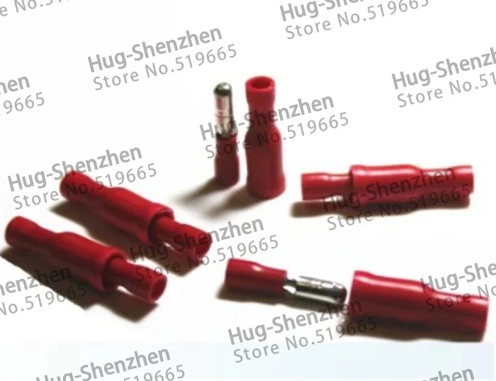 100PCS Bullet Connector Insulated Crimp Terminals for Electrical &amp Wiring4 22-16AWG | Обустройство дома