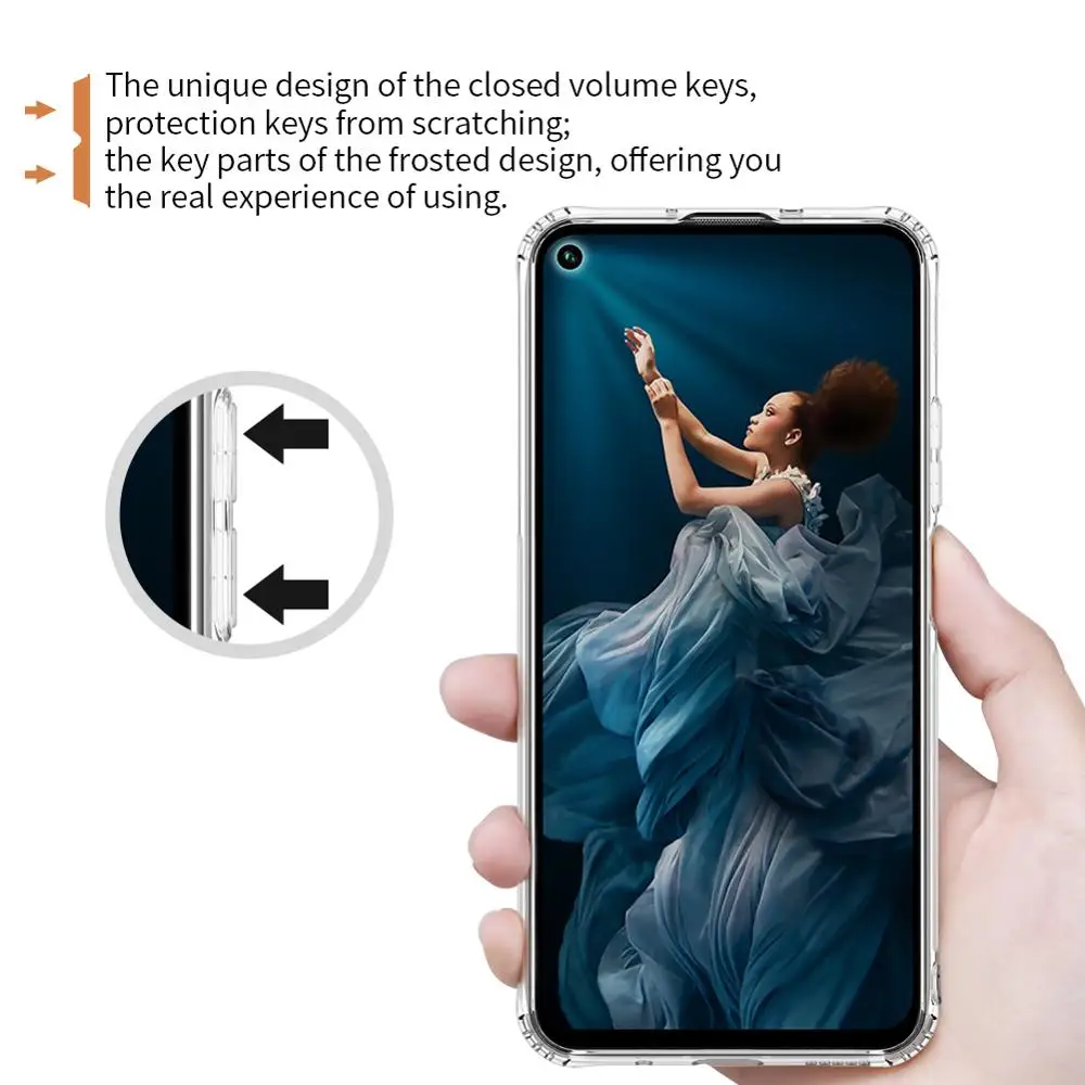 Huawei Honor 20 чехол Nillkin TPU 0 6 мм ультра тонкий прозрачный мягкий силиконовый для