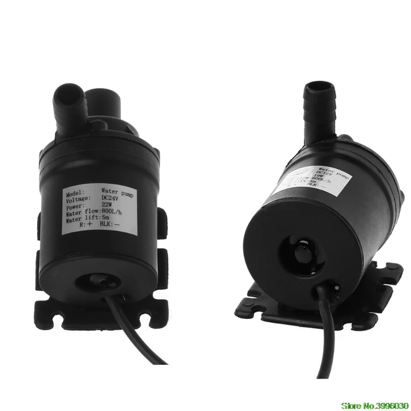 800L/H 5 м DC 24 в солнечный бесщеточный двигатель циркуляции воды погружной водяной насос