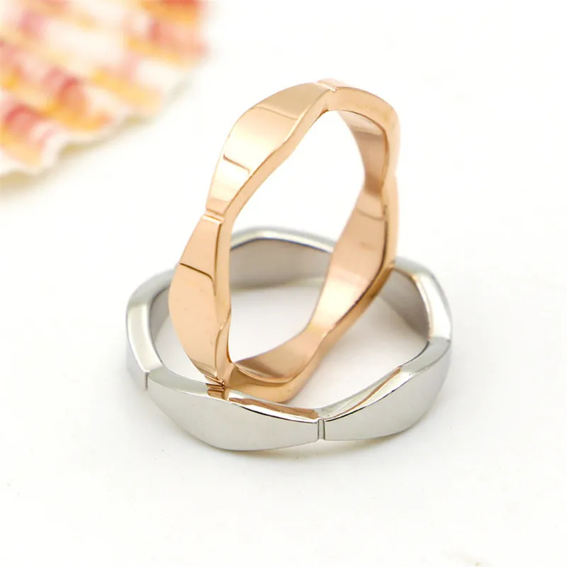 Кольца Martick из нержавеющей стали модные геометрические кольца для возлюбленной