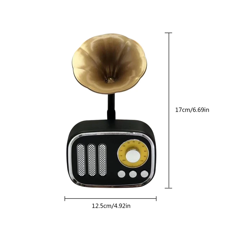 Mini Portable Bluetooth Wireless Speaker Retro Wooden s Loud Supprot FM Radio Handsfree TF Card AUX in | Электроника