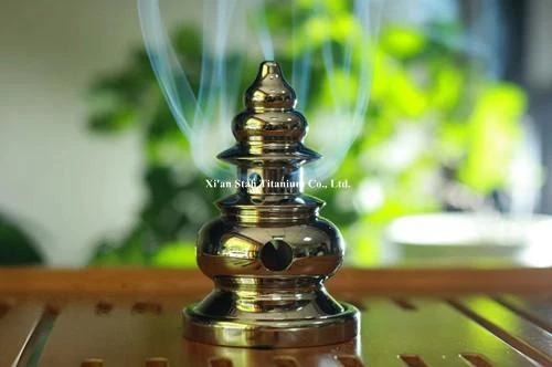 

Pure Titanium Censer Thurible Incense Burners Tower Design 222g/pc