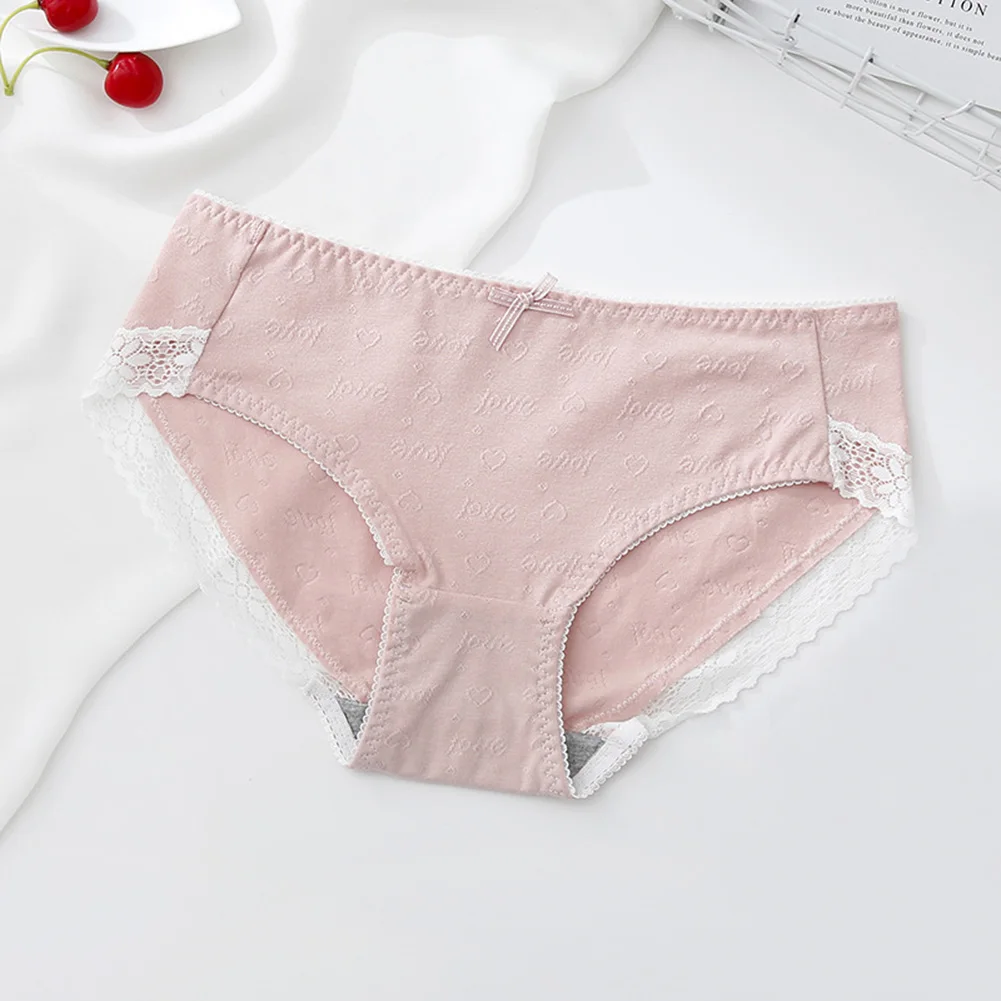 Intimates жаккардового переплетения с низкой посадкой бантом удобные трусики нижнее