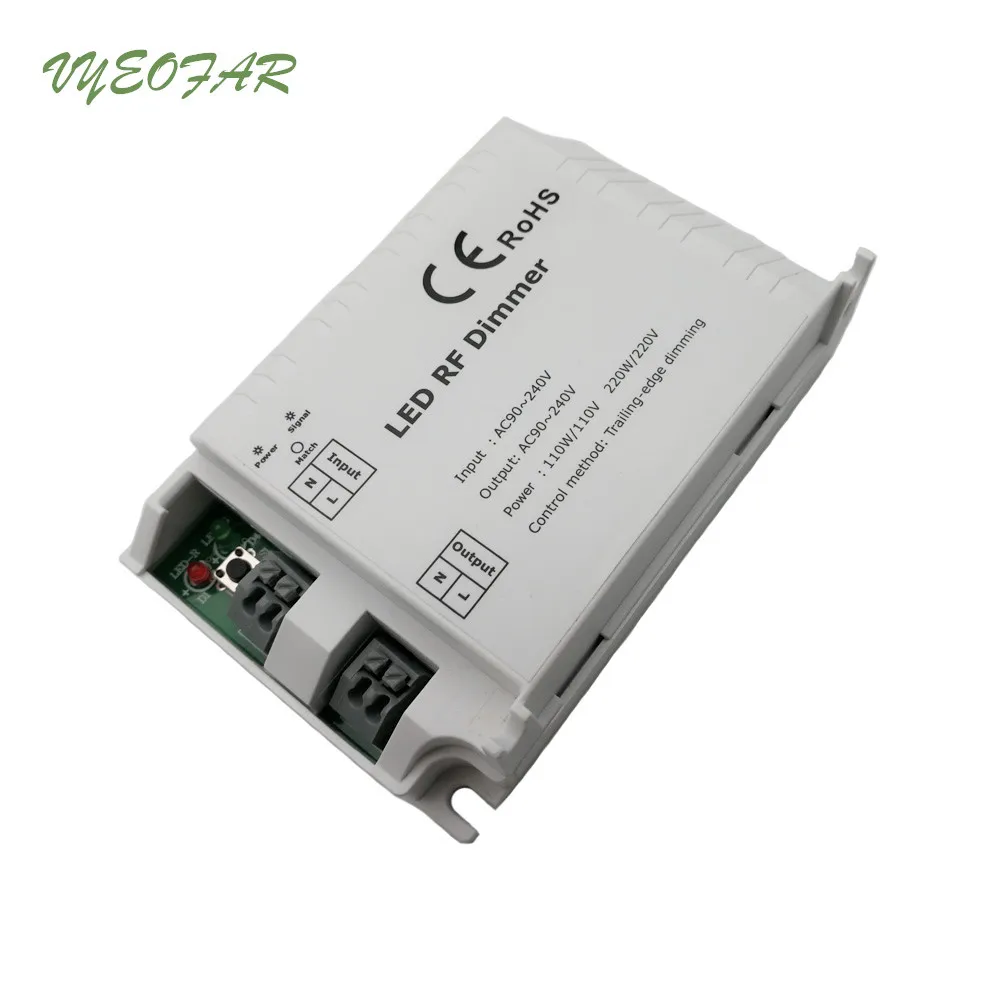 Новый Led Triac диммер высокой Напряжение 100V 240VAC ведущих задней кромкой ELV затемняя
