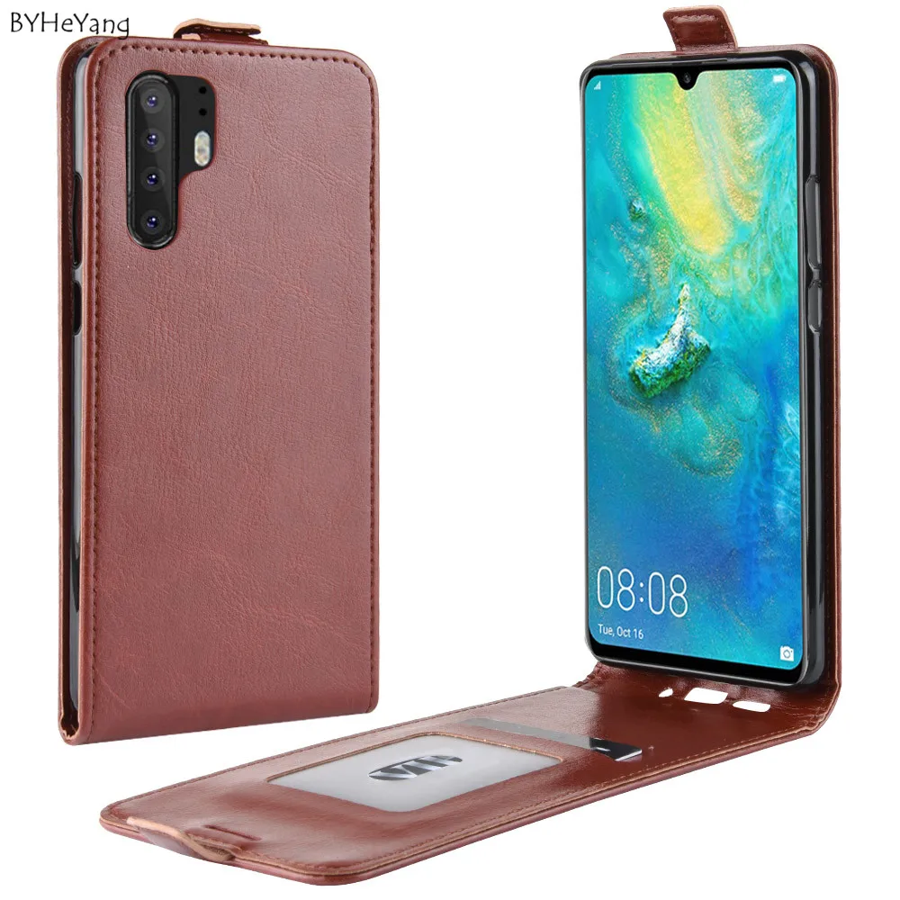 BYHeYang P30 Pro cover For Huawei Case Bag Luxury Retro Vintage Leather Soft Bumper Phone Funda | Мобильные телефоны и