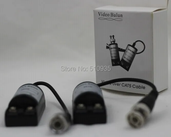 CJ-201C UTP Video Balun трансивер BNC одноканальный Vedio для пассивная камера видеонаблюдения