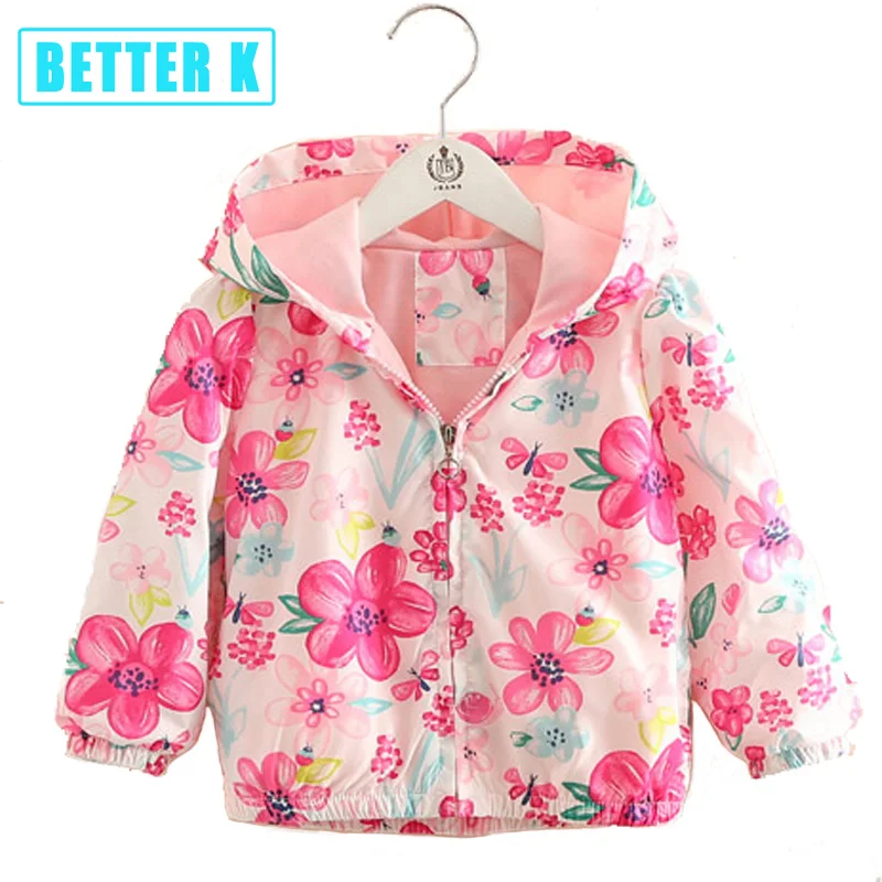 

Детская куртка с длинным рукавом, с мультяшным принтом, 90-130 см