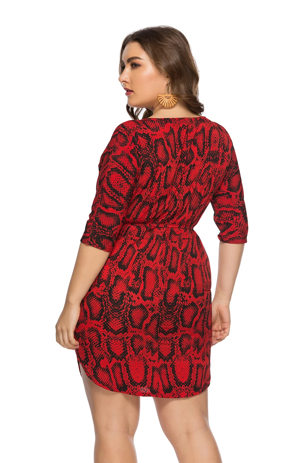Летнее платье большого размера XL XXXL 4XL 5XL 2019 женское облегающее пляжное выше