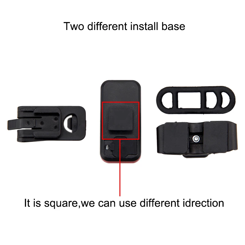 Водонепроницаемый мини Возможность зарядки при помощи разъема USB, задний светильник COB светодиодный велосипедный фонарь USB Перезаряжаемые обратно Велоспорт Хвост светильник Предупреждение красный светильник