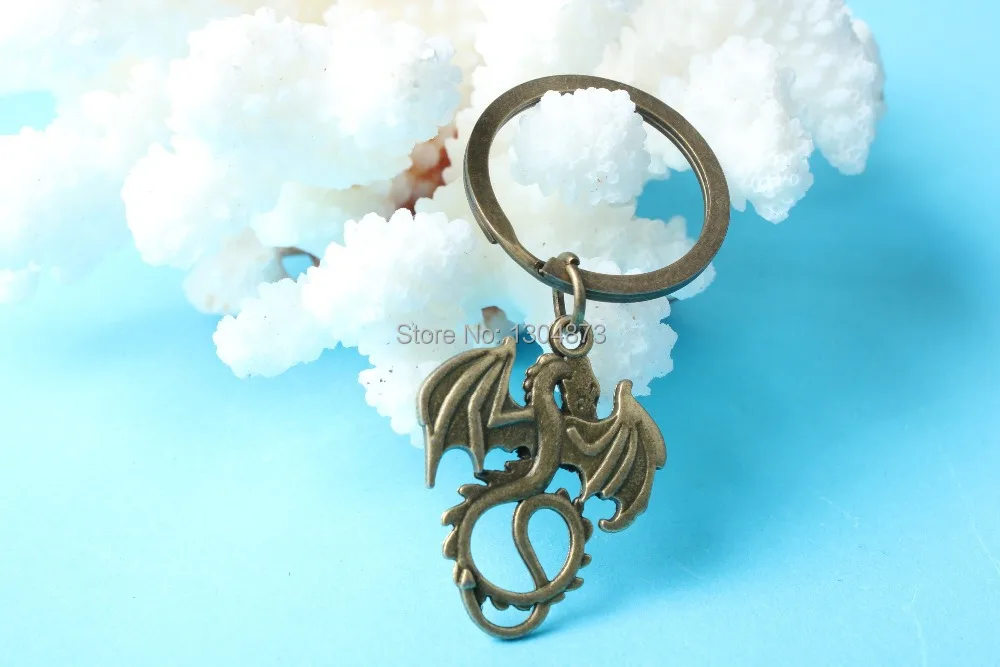 Lord of the rings jewelry dragon keychain Jewelry Pendant men's gift Charm key chain | Украшения и аксессуары
