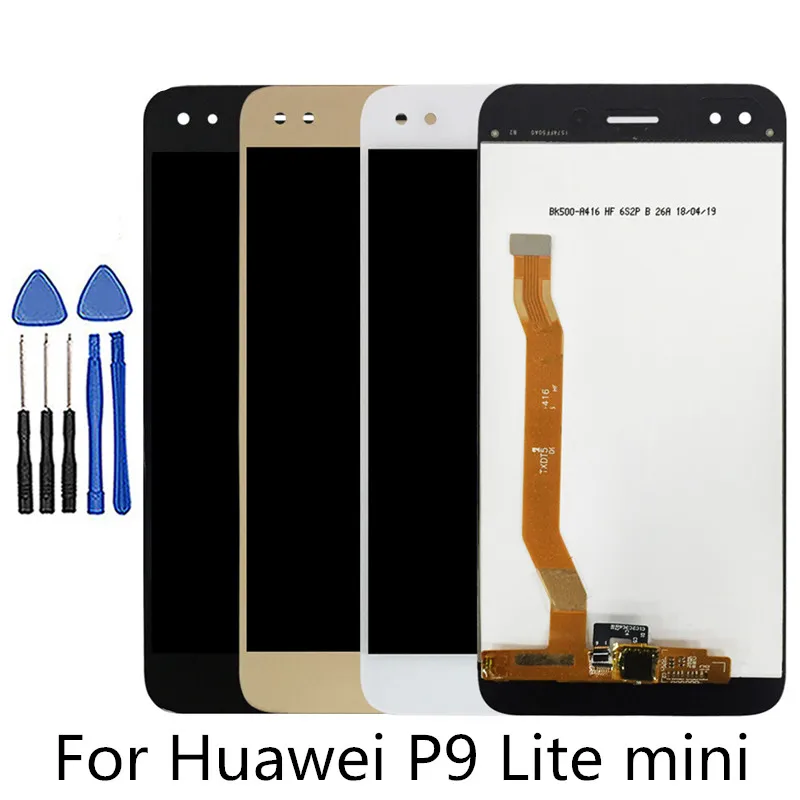 Для Huawei P9 lite mini LCD дисплей сенсорный экран дигитайзер сборка 9 lcd pantalla Замена |