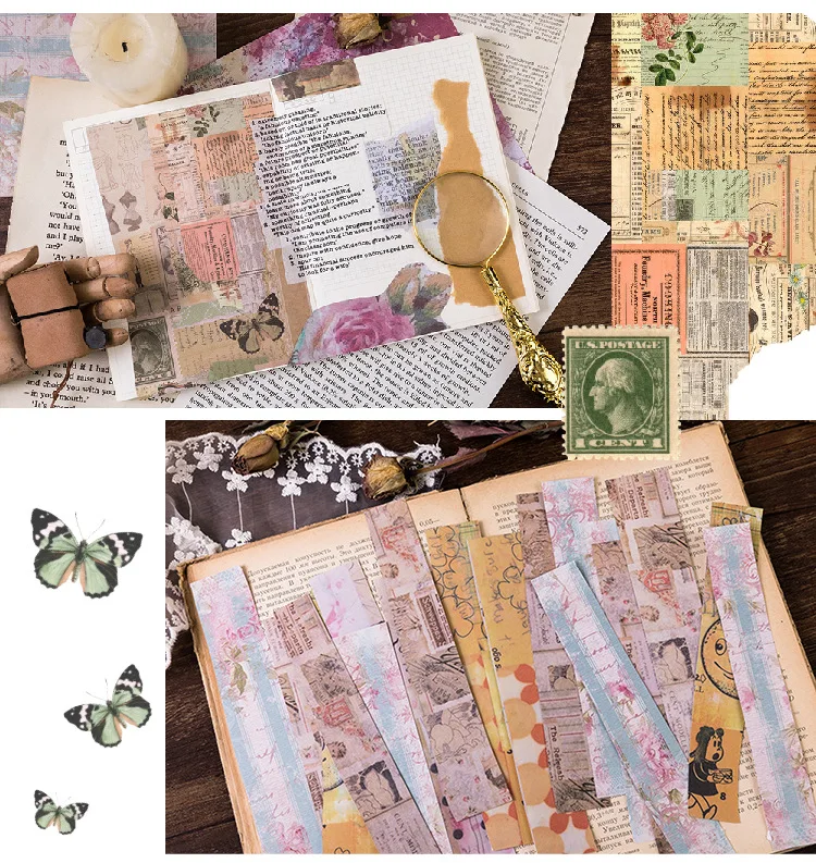 8 шт. 16,5x16,5 см Цветочные крафт бумажные наклейки фото Декор реквизит крафт бумага для DIY Бумага для скрапбукинга альбом