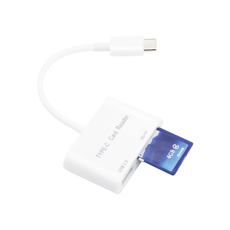 USB 2 0 концентратор Type C мульти порт SD/карта mirco SD ридер OTG адаптер для Android и