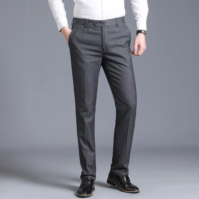 Мужской деловой строгий костюм облегающие дизайнерские брюки на заказ