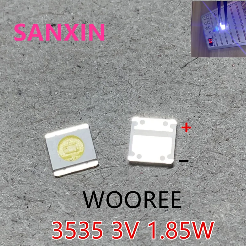 Оригинальный светодиодный светильник WOOREE излучающий холодный белый свет 3535 3 в 1