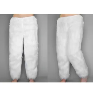 FURSARCAR 2020 зимние сапоги на натуральном лисьем мех брюки толстые теплые пижамы для мальчиков класса люкс для женщин 100% натуральный мех лисы штаны монгольский овечий мех