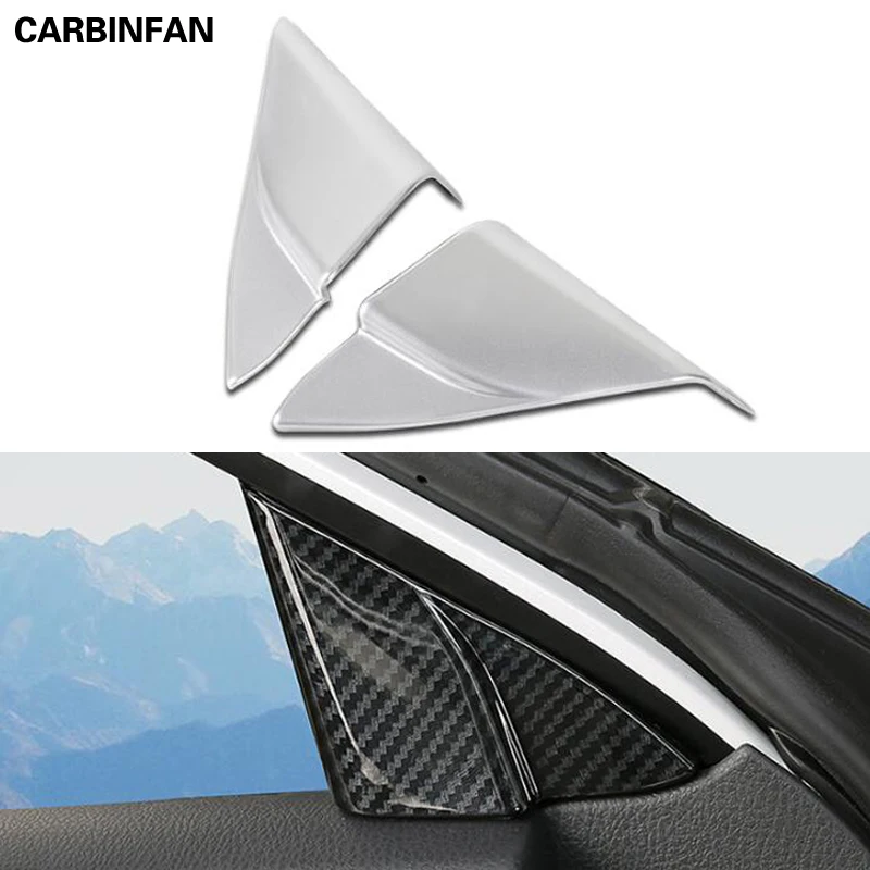 ABS Pillar A внутренняя передняя треугольная крышка отделка 2 шт./компл. для Toyota Camry 2018 |