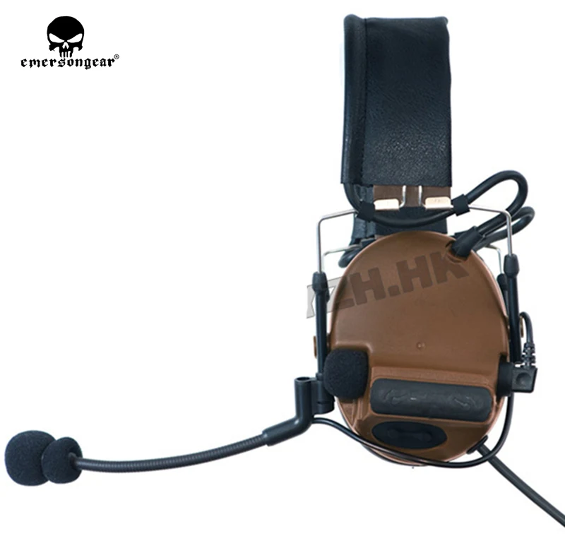 Тактическая гарнитура ComTac III Dual Com для шумоподавления наушники TCA TRI HARRIS рация с