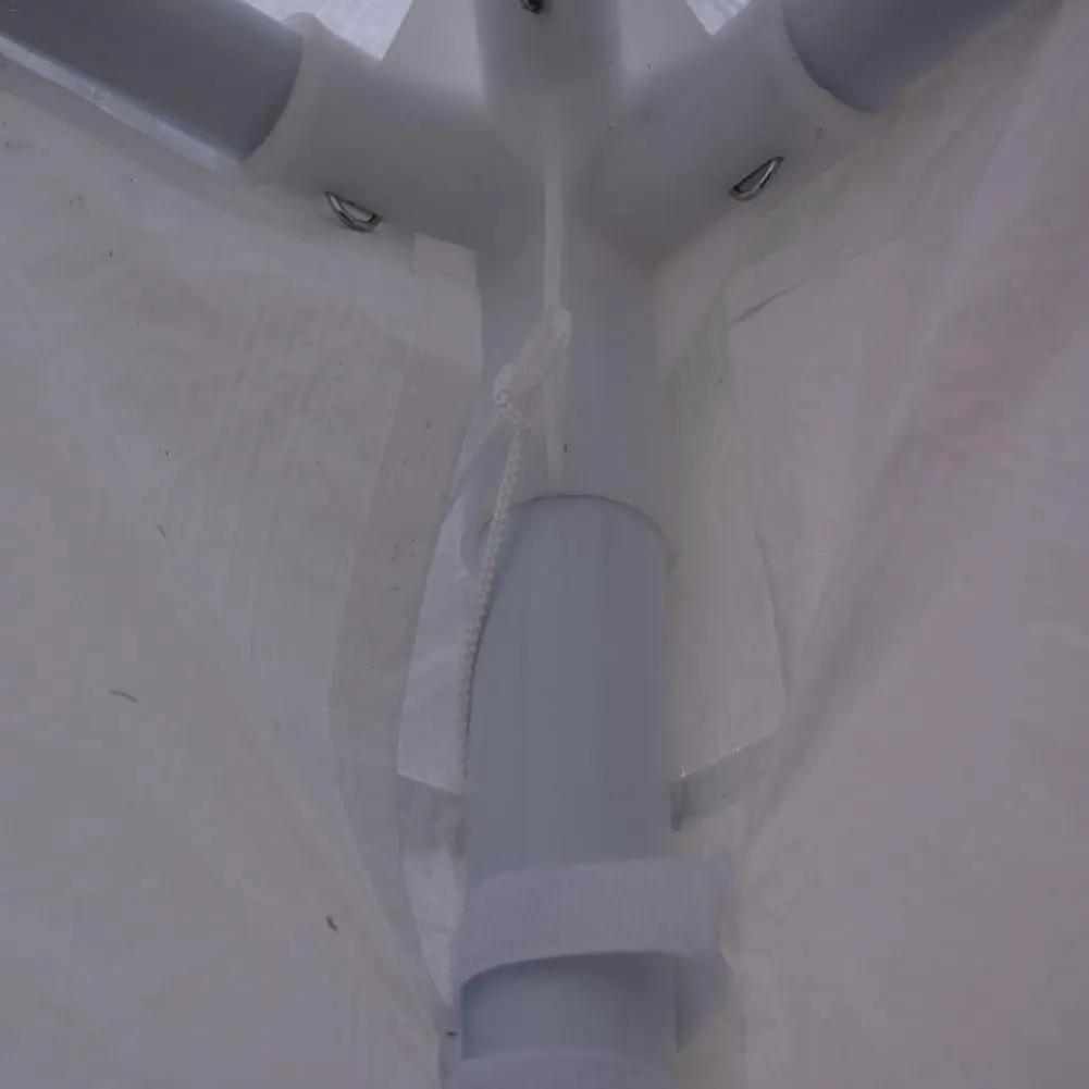 3X9 м Восьмигранная две двери спальни Водонепроницаемая белая палатка домашний