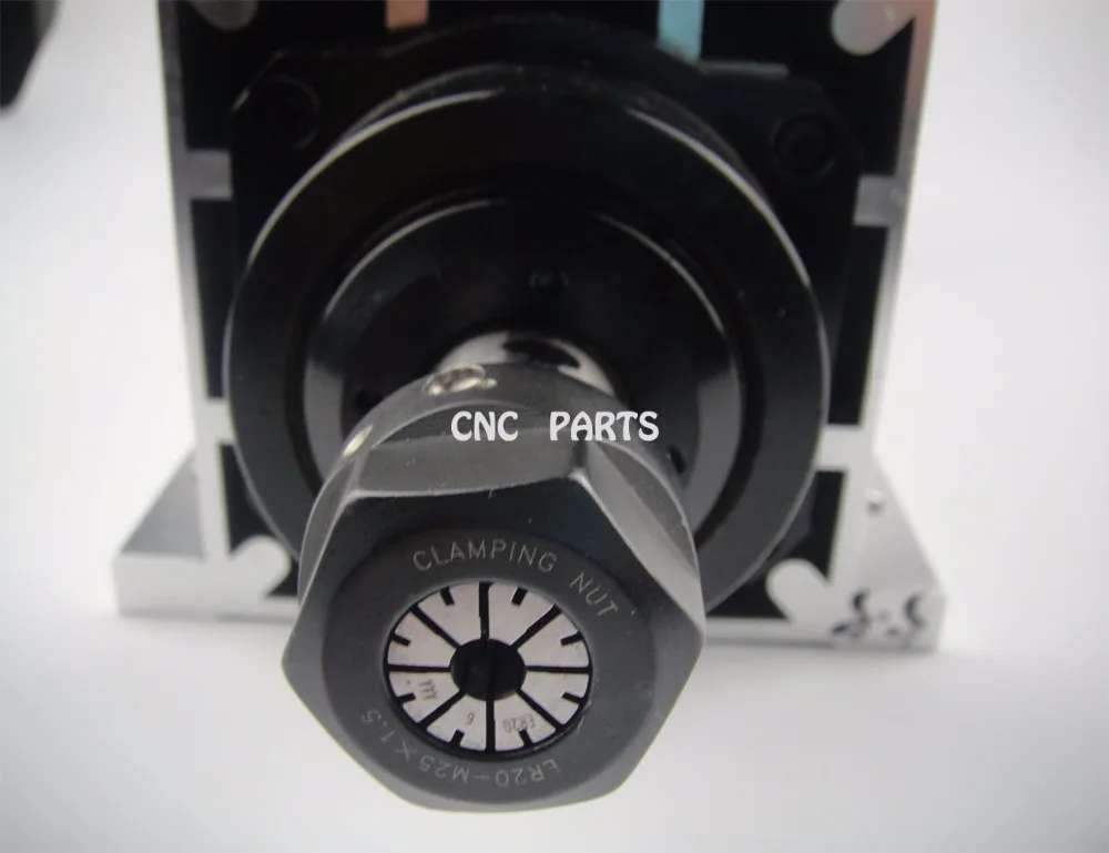 Квадратный фрезерный шпиндель 3 кВт ER20 AC220 в с ЧПУ|spindle cnc|spindle 300wspindle collet |
