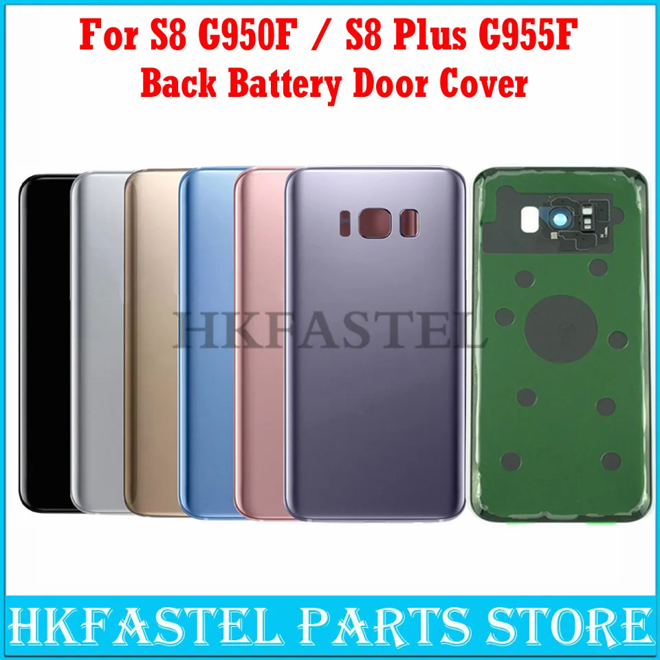 Для Samsung Galaxy S8 G950 + Plus G955 новый стеклянный корпус задняя крышка батарейного отсека